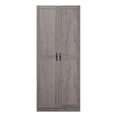 thumbnail image 3 of Scranton & Co Gray 7-Cubby Storage Cabinet with Soft Close Hinge Design, 3 of 8