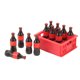 thumbnail image 3 of 1:12 Mini Botella de Soda Miniatura Botellas de Bebida Falsas con Cesta de Almacenamiento Simulación Bebida Adorno Modelo Hogar Cocina Decoración Juguete Rojo YUNYI BRAND Deportes, 3 of 8