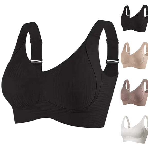 Invisible Lift Bra, Invisible L ift Bra, Adjustable Wireless Bras for Older Women 2026 Black 36