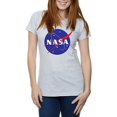 thumbnail image 1 of NASA T-Shirt pour Femmes avec Logo d'Insigne, 1 of 7