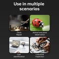 thumbnail image 2 of 4.3 inch Screen High-Definition Microscope Rechargeable Microscope for Electronics Repair PCB, 2 of 5