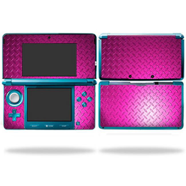 MightySkins 3DS-Pink Diamond Plate Skin Compatible 3DS Sticker - Dia Plate - Walmart.com