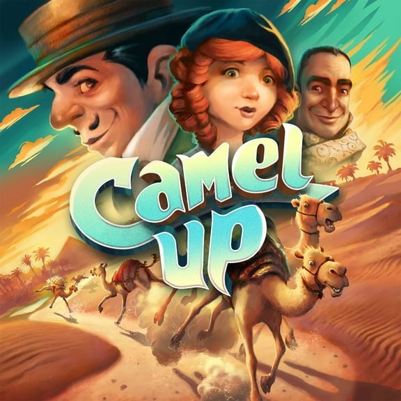 Camel Up 2.0 Family Board Game for Ages 8 and up, from Asmodee