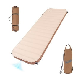2.5 inch Memory Foam Camping Mattress Portable Single Roll Up Sleeping Mat with Cot Fold Waterproof Floor Bedding Bag Walmart