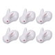 thumbnail image 1 of BRIGHTFUFU 6 piezas de adornos de escritorio con forma de conejo, soportes para cubiertos, soportes para palillos (blanco), 1 of 8