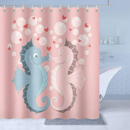 Nautical Shower Curtain Liner Cute, Bubble Shower Curtain Liner