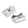 thumbnail image 1 of Unique Bargains M4 Roll in Spring T Nut with Spring Sheet Carbon Steel for 4040 Series 8mm Slot 12 Pack, 1 of 5