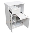 thumbnail image 2 of IN Room Furniture Designs Modern PVC Wood Kitchen Cabinet in White, 2 of 8