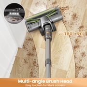 INSE Cordless Stick Vacuum for Carpet Wood Floor Pet Hair