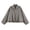 Dark Gray, variant on Women Oversized PU Cropped Bomber Jacket Zip‑Front Lapel Collar Batwing‑Sleeve Lightweight Coat With 2 Side Pockets Casual Daily Vacation‑Ready Outerwear