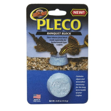 UPC: 0097612119084 | Zoo Med Pleco Banquet Block Time Relsease Catfish Food  .45 Oz