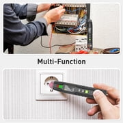 Huepar Digital Multimeter, 4000 Counts DC/AC Mini Voltmeter Electronic Multi Testers Pen, Accurately Measures Voltage Current Resistance