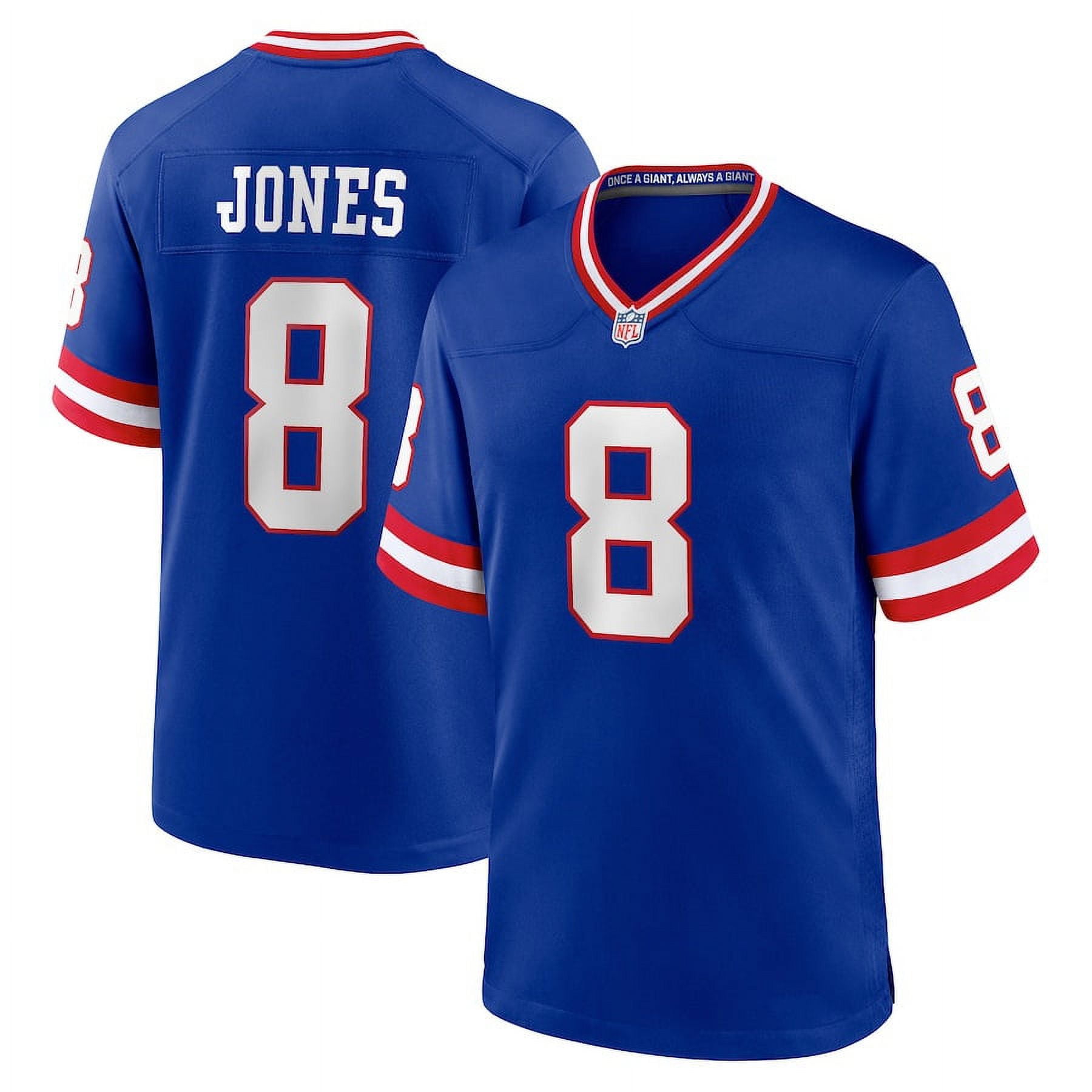 Men's New York_Giants Game Player Jersey Daniel Jones Adult