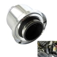 thumbnail image 3 of 3 "76 mm Filtro de aire de protección térmica de alto flujo Cono redondo de admisión fría Accesorios para automóviles universales Cumplen con los Plata Macarena Escudo térmico de alto flujo, 3 of 6