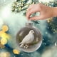thumbnail image 5 of Juego de adornos de cristal, adornos de cristal para árbol de Navidad, bolas de plástico transparente, decoración para árbol de Navidad, regalos conmemorativos, decoración de habitaciones,, 5 of 9
