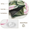 thumbnail image 6 of Area Rug for Living Room, Pink Tulip Spring Floral Non-Slip Indoor Large Carpet for Bedroom/Dining Room, Romantic Flowers Modern Art Plaid Washable Low-Profile Floor Mat Runner Rugs - 2.7 x 5 Ft, 6 of 8