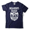 thumbnail image 4 of Bearded Dad T-Shirt Funny Dad Tee Father's Day Dad Shirt Father Gift Tee Like A Normal Dad Shirt (X-Large Military Green), 4 of 6