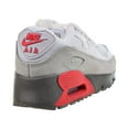 thumbnail image 3 of Nike Air Max 90 (PS) Little Kids' Shoes White-Light Silver-Flat Pewter cd6867-116, 3 of 6