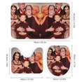 thumbnail image 3 of 4 Pcs The Munsters Shower Curtain Set with Rugs, Bathroom Set with Shower Curtain And Rugs with 12 Hooks for Bathroom Decor, 3 of 7
