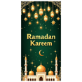 thumbnail image 4 of LUUFILx Ramadan Kareem Banner Backdrop Lantern Background Islamic Event Mosque Decorations Festival Celebration Party Supplies Wall Decor, 4 of 9