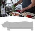 thumbnail image 3 of Kitchen Countertop Splash Guard for Sinks Water Protection Heat Resistant Grey Robust Design, 3 of 4