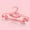 Pink, variant on 10 Pcs Children's Hangers Coat Hangers Kid Hangers Clothes Hanging Racks Children's Bow Hangers Newborn Baby Windproof Hanging (Orange)