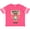 Football Pink and White, variant on Inktastic Happy Pi Day Robot Math Class Boys or Girls Toddler T-Shirt