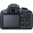 thumbnail image 2 of Canon EOS Rebel DSLR Camera with 18-55mm is II Lens & 75-300mm III Lens + Flexible Tripod + UV Protection Filter + Professional Case + Card Reader - Intl Model, 2 of 4