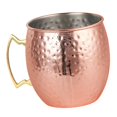 thumbnail image 2 of Gobelet Moscow Martelé 170 Cuivre pour Cocktail, 2 of 8