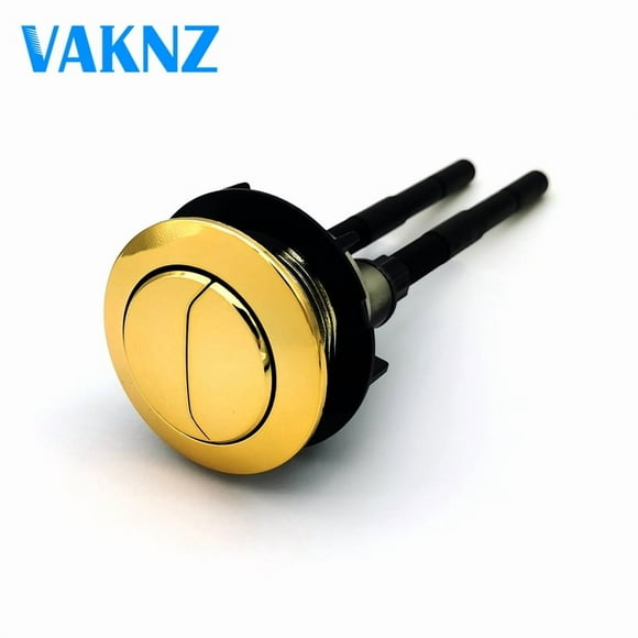 38mm Golden Dual Flush Toilet Cistern Push Button,38mm Golden Round Shape Toilet Push Buttons