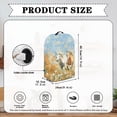 thumbnail image 6 of FKELYI Floral Running Horse Print Blender Dustproof Cover Coffee Maker Dust Cover Anti Fingerprint Stain Resistant Stand Mixer Protector Covers with Handle, 6 of 6