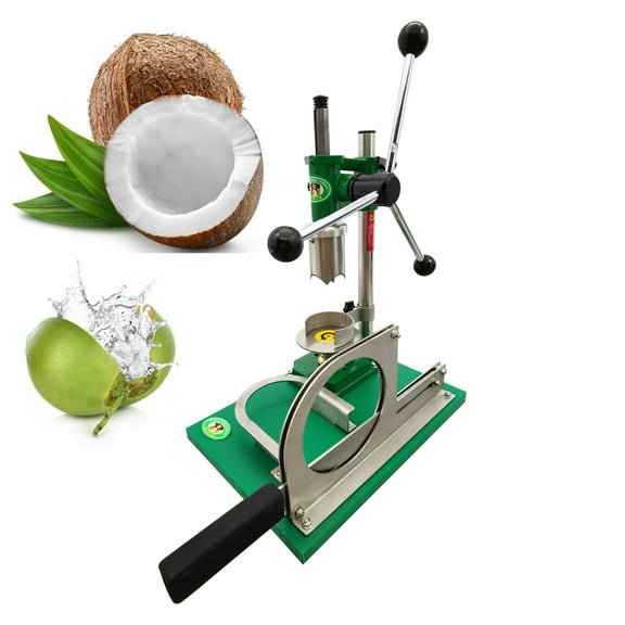 Coconut Drilling Peeling Machine Three Handles Desktop Manual Commercial Kitchen Tool