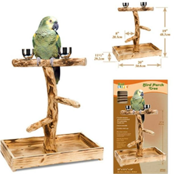 Penn-Plax Bird-Life Natural Wood Tree Perch – Large – 19” Height -  Walmart.com