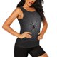 thumbnail image 2 of Balery Black Spider On Web Camiseta sin mangas estampada ligera para mujer, tops de entrenamiento sin mangas, camisetas de yoga transpirables de secado rápido.-X-Large, 2 of 7
