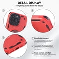 thumbnail image 5 of Dteck Case for iPhone 13 Pro Max,Shockproof TPU+PC Case Invisible 360°Rotatable Ring Stand Military Drop Protection Cover for iPhone 13 Pro Max,Red, 5 of 7