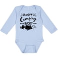 thumbnail image 3 of Inktastic Grandpas Camping Buddy Boys or Girls Long Sleeve Baby Bodysuit, 3 of 5