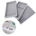 thumbnail image 3 of Jewelry Display Tray, 3Pcs   Jewelry Organizer Stackable Fine Workmanship  For Dressing Table, 3 of 7