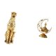 thumbnail image 5 of Escultura de incienso de dorado, centro de mesa decorativo, soporte para velas antiguo, adorno para oficina, sala de estar, decoración del ho, 5 of 8