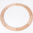 thumbnail image 4 of Homoyoyo 6Pcs Wood Train Track Connector Pieces for Hand-Eye Coordination during Playtime, 4 of 5