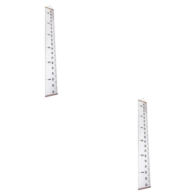 Ounissouiy Tabla de crecimiento infantil de tela engrasada, reemplazo decorativo para colgar en la pared, regla de medición de altura graduada Type6 NO6