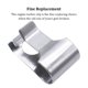 thumbnail image 4 of sweethay Metal Auto Motor Turbos Clip portátil de alta resistencia reemplazo automotriz retenedor parte accesorios reemplazo para CC 2012-2016 Vehículos, repuestos y accesorios Mis sweethay VI017404-00B, 4 of 6
