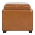 thumbnail image 2 of SAFAVIEH Harrison Single Tray Ottoman Saddle, 2 of 7