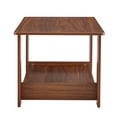 thumbnail image 6 of Modern Coffee Table With SolidLegs 2Rectangle Center Table For Living RoomFarmhouse Coffee Table, 6 of 8