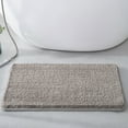thumbnail image 4 of Bath Rugs, Hwkond Home Bathroom Door Mats Solid Color Bathroom Absorbent Non-slip Mats Thick Fiber Floor Mats,Gray,40x60cm, 4 of 7