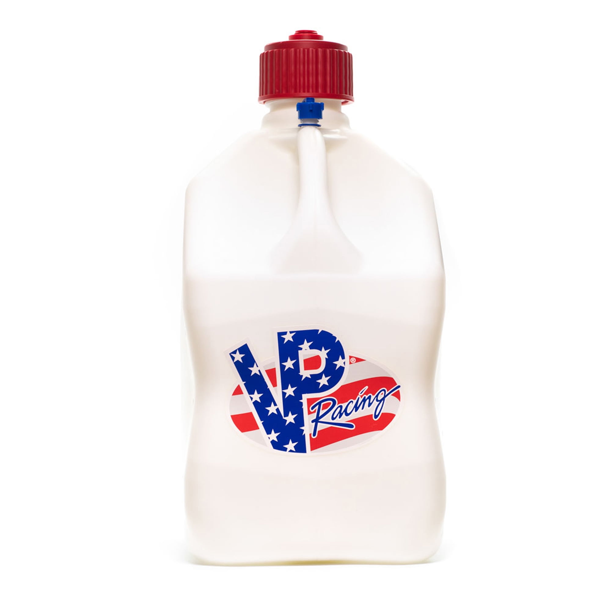 VP Racing 5.5 Gal Motorsport Racing Liquid Container Utility Jug, Patriotic