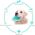 thumbnail image 2 of Azul - Juguetes masticables chirriantes para perros, juguetes interactivos de entrenamiento, pelotas de dentición resistentes y duraderas, frisbees y juguetes acuáticos (1 pieza), 2 of 5