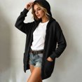 thumbnail image 5 of Wenini Women's Hooded Cable Knit Cardigan Sweater with Pockets 2026 Fall Trendy Coat Jacket, 5 of 5