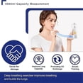 thumbnail image 3 of Breathing Exercise Device compatible with Lungs,Deep Breathing Trainer compatible with Adults-5000Ml Volume Measurement wit-B14, 3 of 5