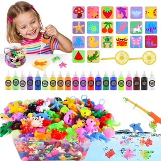 Original Stationery Giant Crystal Growing Terrarium Kit - Science Kit For Kids With Glow Stickers