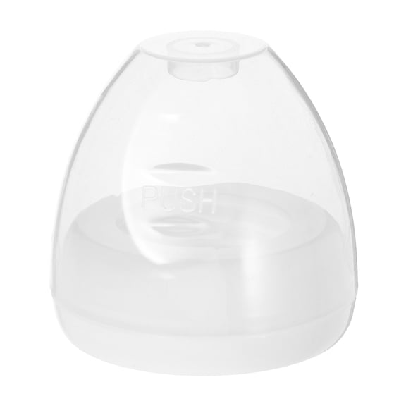 ROSENICE Baby Bottle Caps 1 Set Reusable and Durable White PP Wide Mouth Sealing Covers for Travel and On-the-go Use